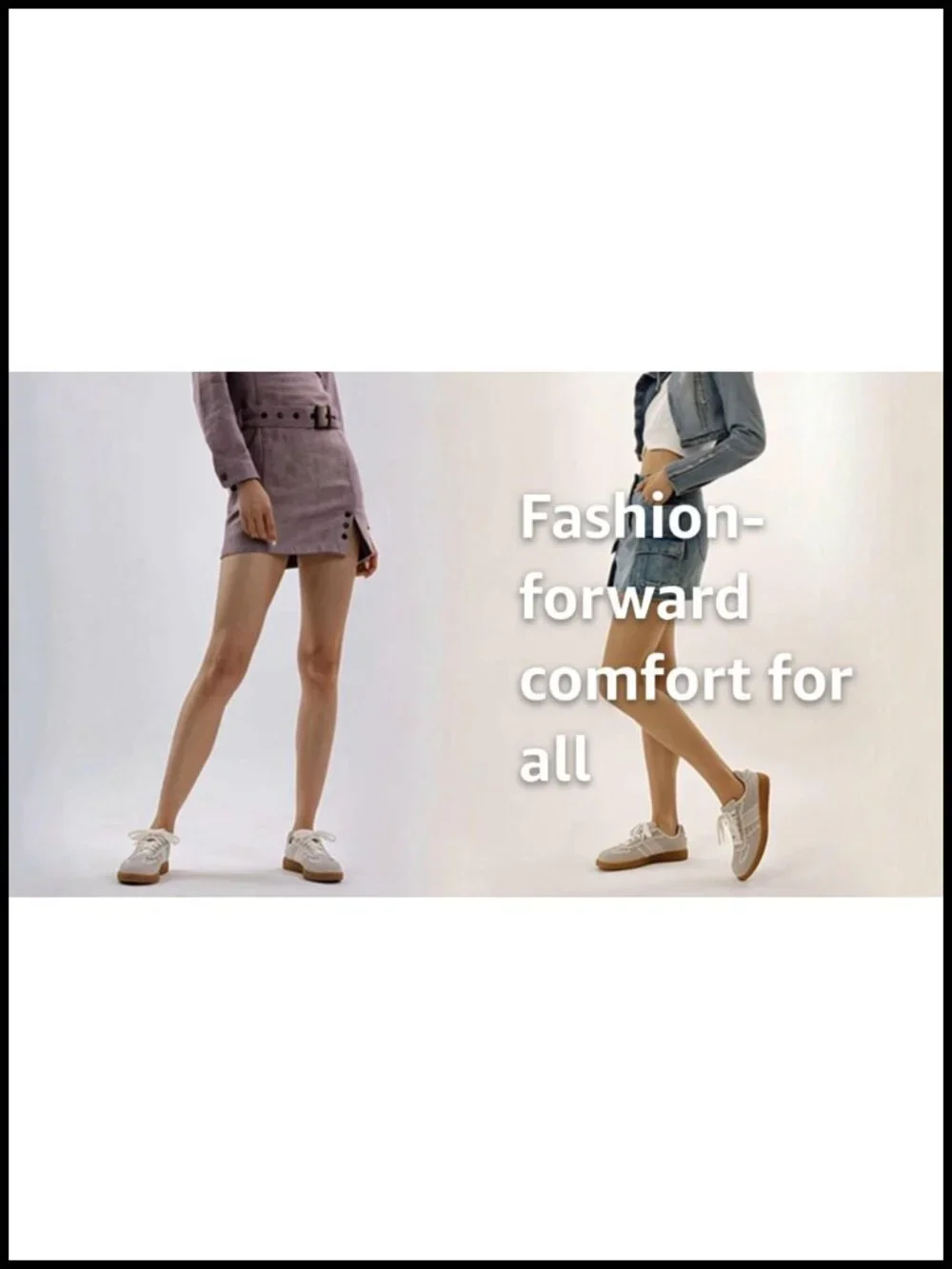 Fashion Sneakers with Lace Detail Ribbon Lace-Up Leather Upper Memory Foam